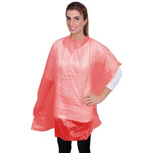 Jednokratni PVC ogrtači  DNA - rozi  30 kom 13328