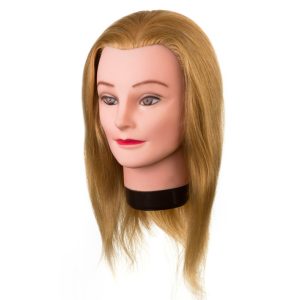 Trenir glava 40 cm, blond, sa stalkom